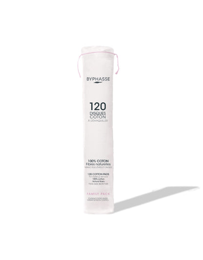 𝗕𝘆𝗽𝗵𝗮𝘀𝘀𝗲 120 Square Cotton Pads