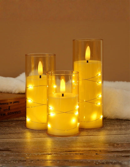 Bullet Flameless Elegant Candles for Wedding