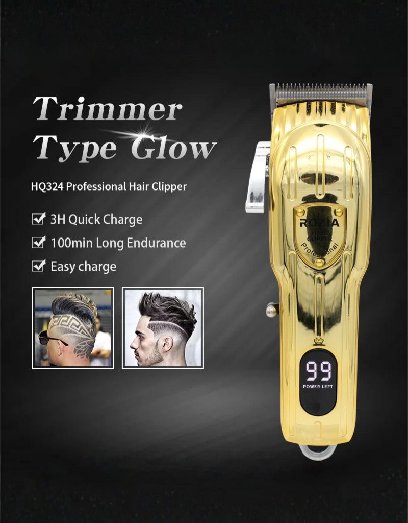 𝗥𝗼𝘇𝗶𝗮 HQ324 Professional Rechargeable Cordless Hair Trimmer
