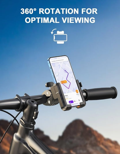 𝗧𝗿𝗮𝗻𝘆𝗼𝗼 Bike Motorcycle Phone Holder Strongly Compatible T-Z21
