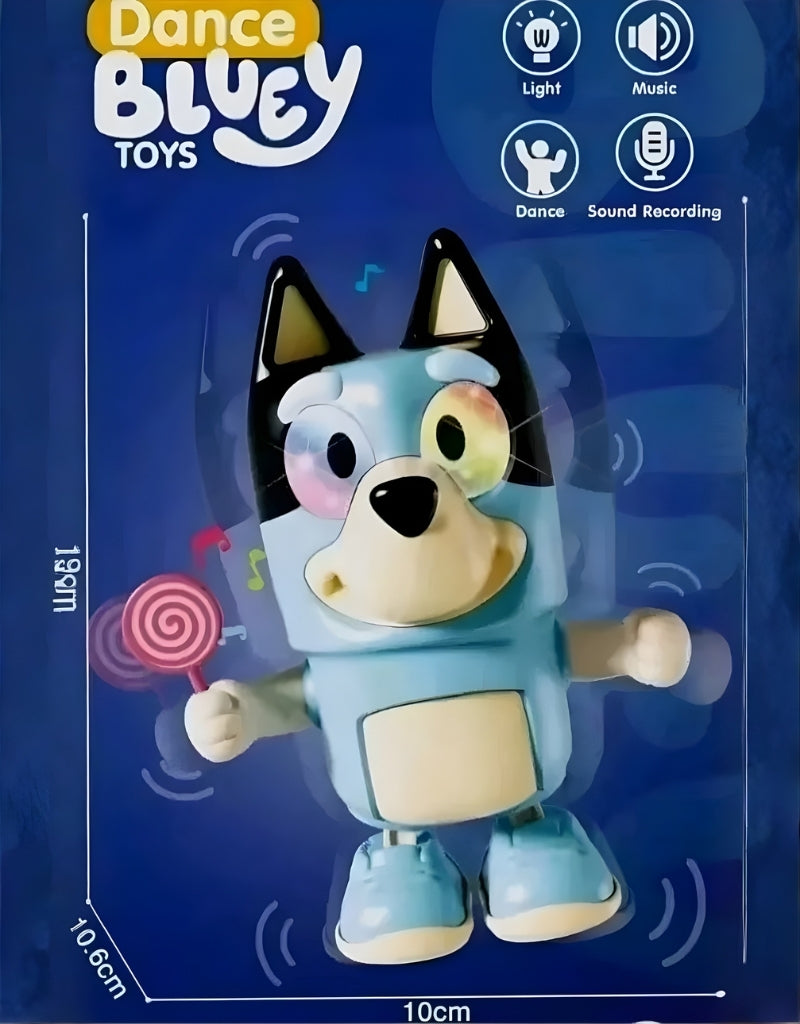 Bluey Action Figure Dance Super Hero Robot Toy