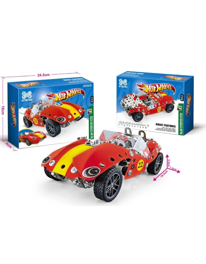 𝗛𝗼𝘁𝗪𝗵𝗲𝗲𝗹 Construction & Inbuild Cars with Real Tools