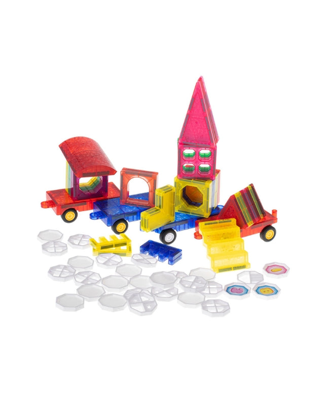 Magnetic Construction Set Different Shapes 72 PCS