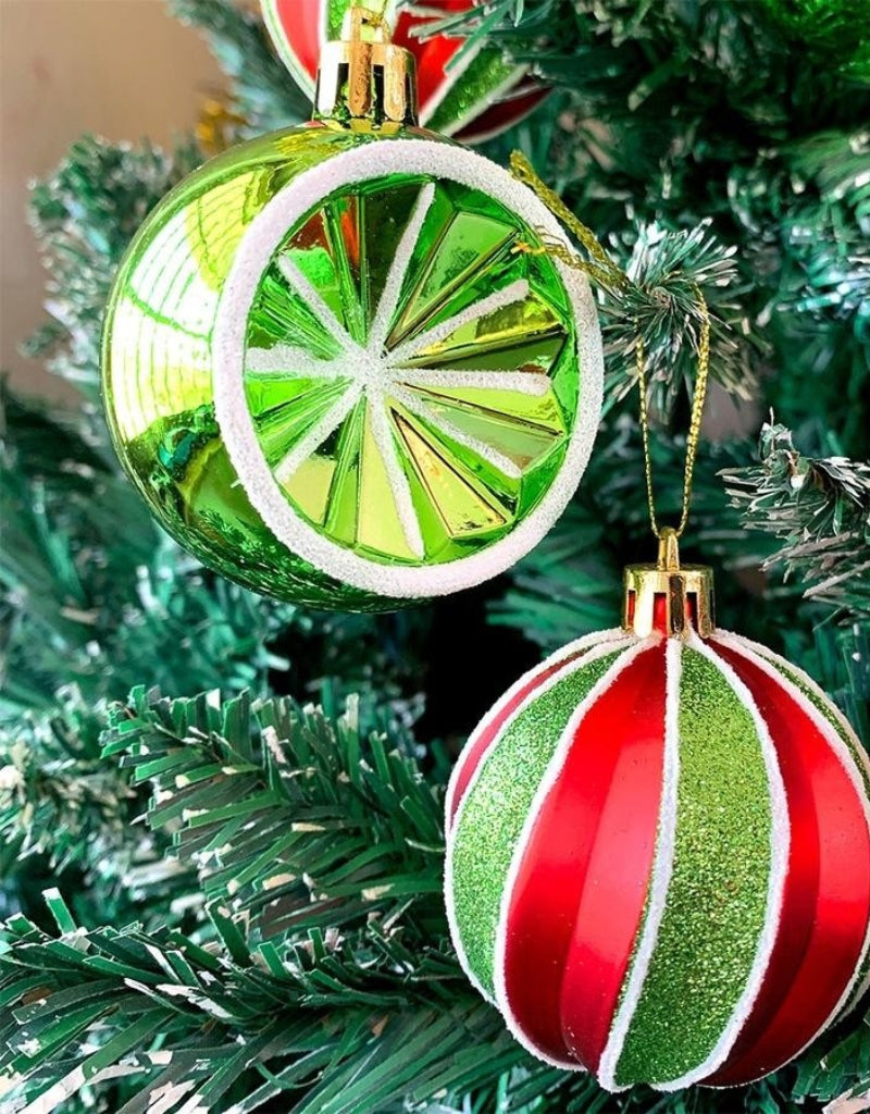 Set of 44 PCS Christmas ball ornaments For Hanging On The Christmas Tree