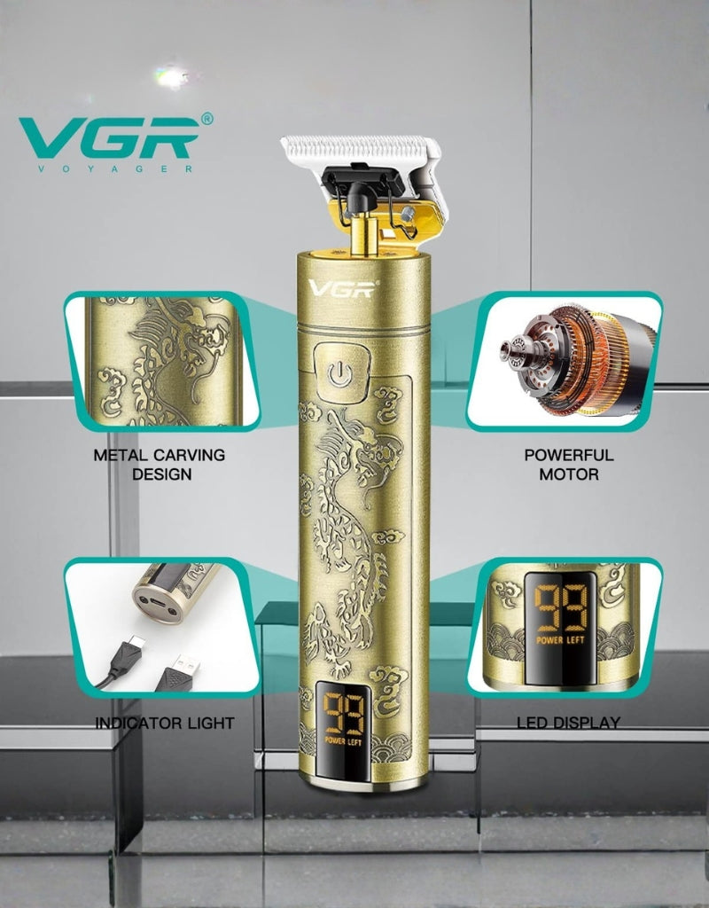 𝗩𝗚𝗥 V-076 Professional Hair Trimmer for Men