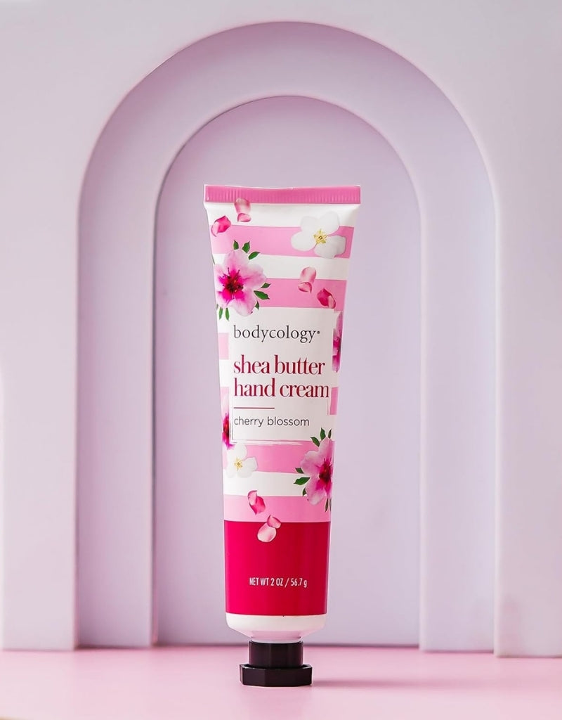 𝗕𝗼𝗱𝘆𝗰𝗼𝗹𝗼𝗴𝘆 Cherry Blossom Shea Butter Hand Cream 56 G