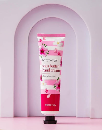 𝗕𝗼𝗱𝘆𝗰𝗼𝗹𝗼𝗴𝘆 Cherry Blossom Shea Butter Hand Cream 56 G