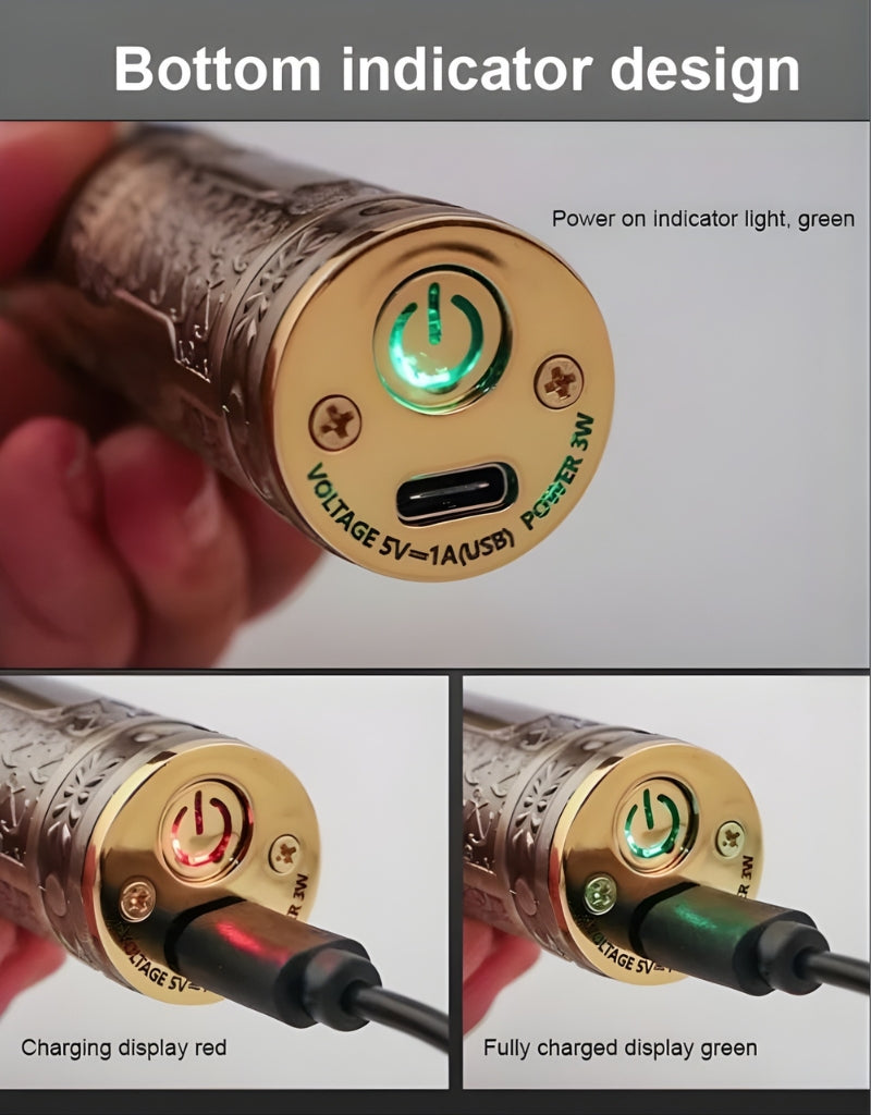 𝗘𝗻𝘇𝗼 EN-5037 Professional Men's Electric Trimmer