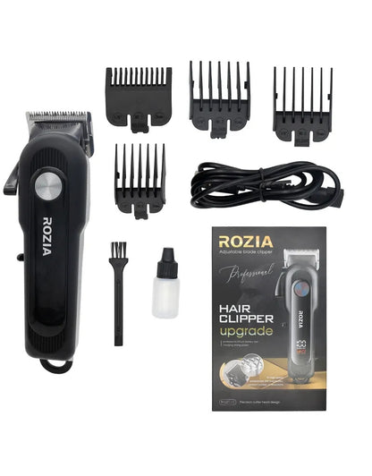 𝗥𝗼𝘇𝗶𝗮 HQ-2223 T-Blade Salon Professional LCD Display Electric Hair Clipper