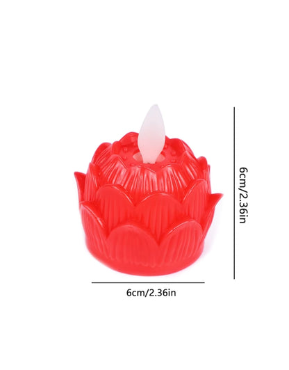 LED Light Flameless Buddha Votive Candle