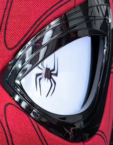 Spider-Man Electric ChinRing Control Helmet Moving Eyes
