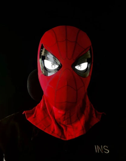 Spider-Man Electric ChinRing Control Helmet Moving Eyes