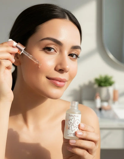 𝗥𝘂𝗯𝘆 𝗥𝗼𝘀𝗲 Wow Fix Serum+Fix Oil Drops 29 ML