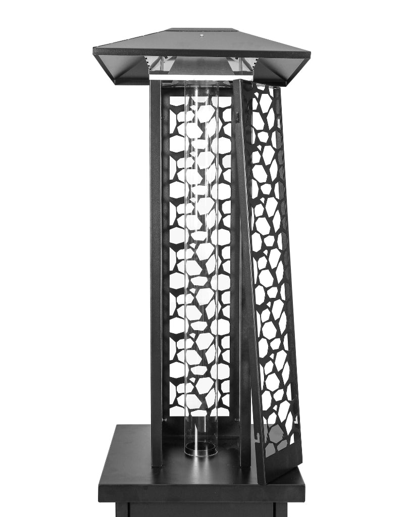 Outdoor Freestanding Stand Square Flame Patio Heater for Garden Use