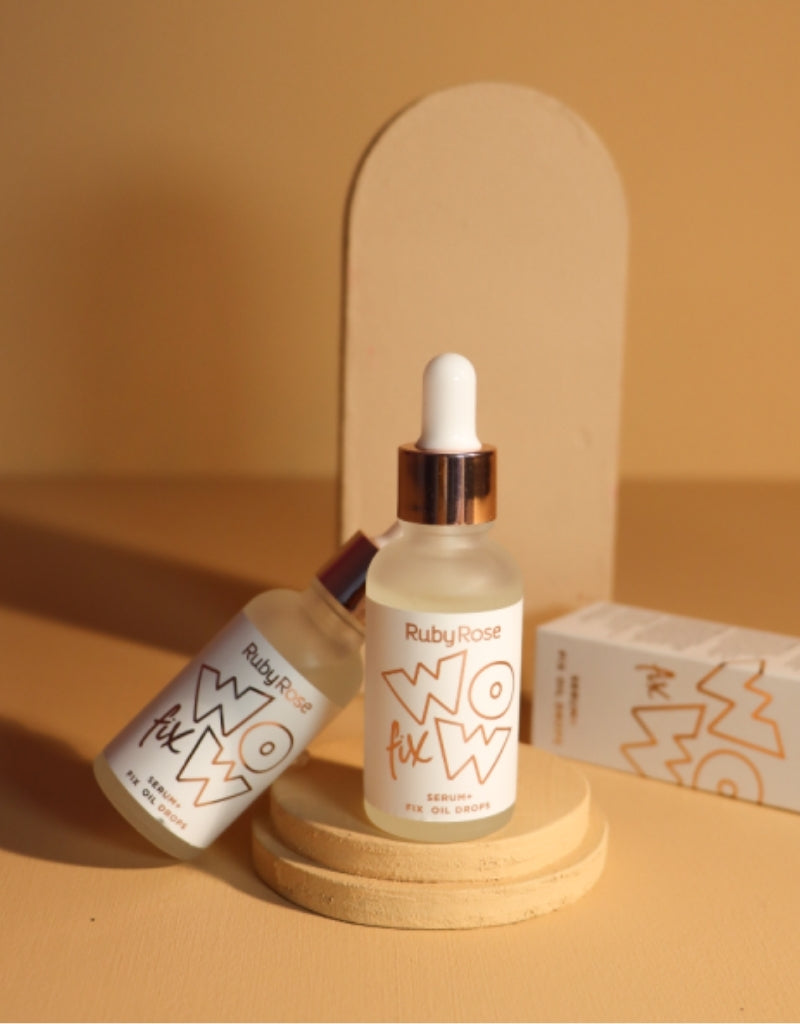 𝗥𝘂𝗯𝘆 𝗥𝗼𝘀𝗲 Wow Fix Serum+Fix Oil Drops 29 ML
