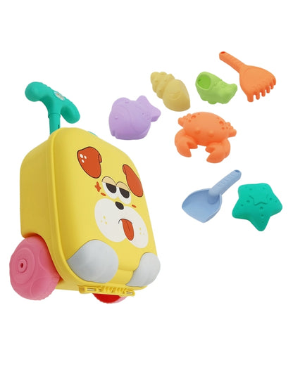 Animal Suitcase with Accessories Different Color