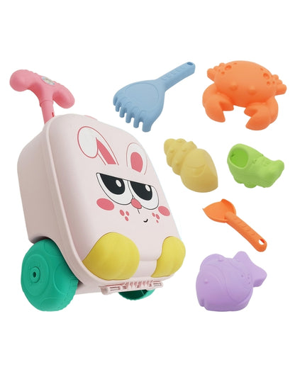 Animal Suitcase with Accessories Different Color