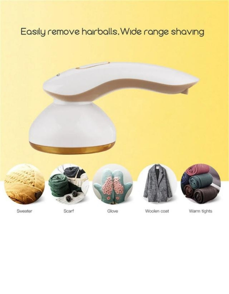 Electric Meramid Lint Remover ZL-201 Gold & Blue