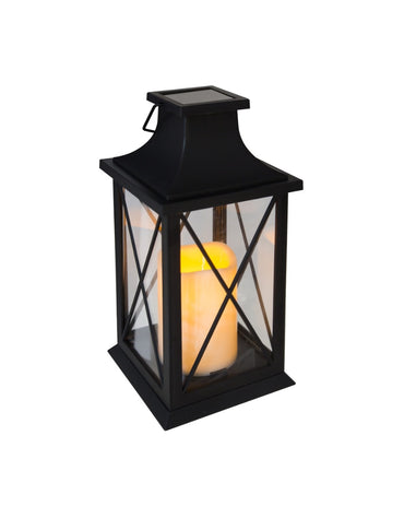 Ramadan Black Large Led Hanging Plastic Lantern Decoration
