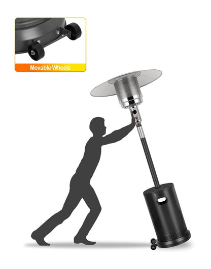 Umbrella General Outdoor Sumo Vertical Gas Patio Heater Top Quality