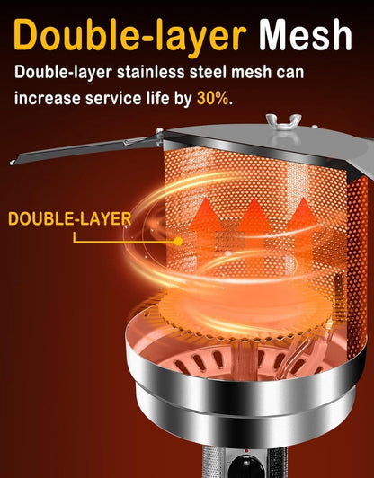 Umbrella General Outdoor Sumo Vertical Gas Patio Heater Top Quality