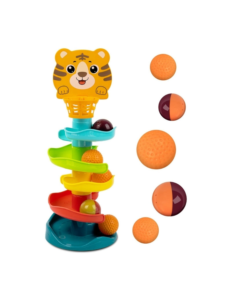 Bambibo Rolling Spiral Ball Tower 5 Levels