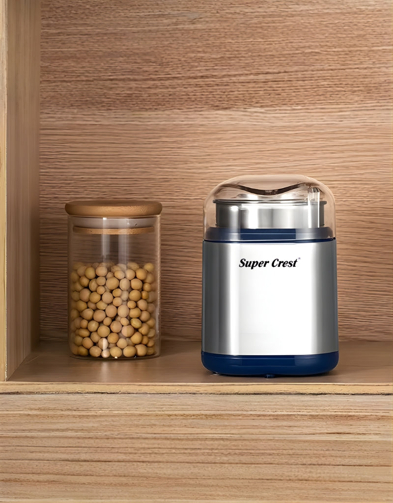 Super Crest 200W Electric Coffee Grinder Small Household