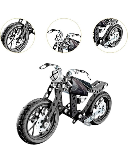 𝗛𝗼𝘁𝗪𝗵𝗲𝗲𝗹 Metal construction set Motorcycle