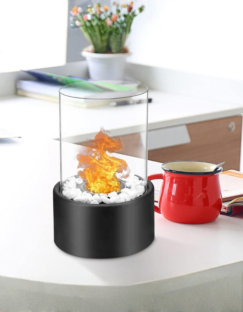 Bio Ethanol Ventless Tabletop Fireplace Indoor-Outdoor