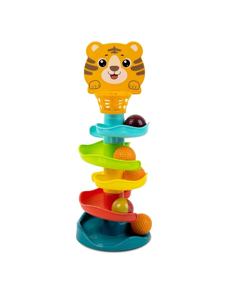 Bambibo Rolling Spiral Ball Tower 5 Levels