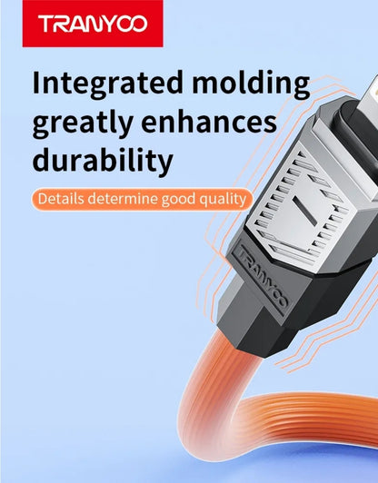 𝗧𝗿𝗮𝗻𝘆𝗼𝗼 Upgraded Bold Data Cable Type-c To Lightning PD Super Fast Charger 36W CL-2