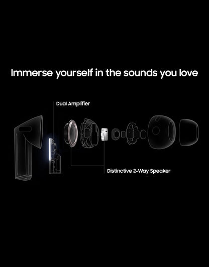 𝗦𝗮𝗺𝘀𝘂𝗻𝗴 Galaxy Buds3 Pro Bluetooth Black & White