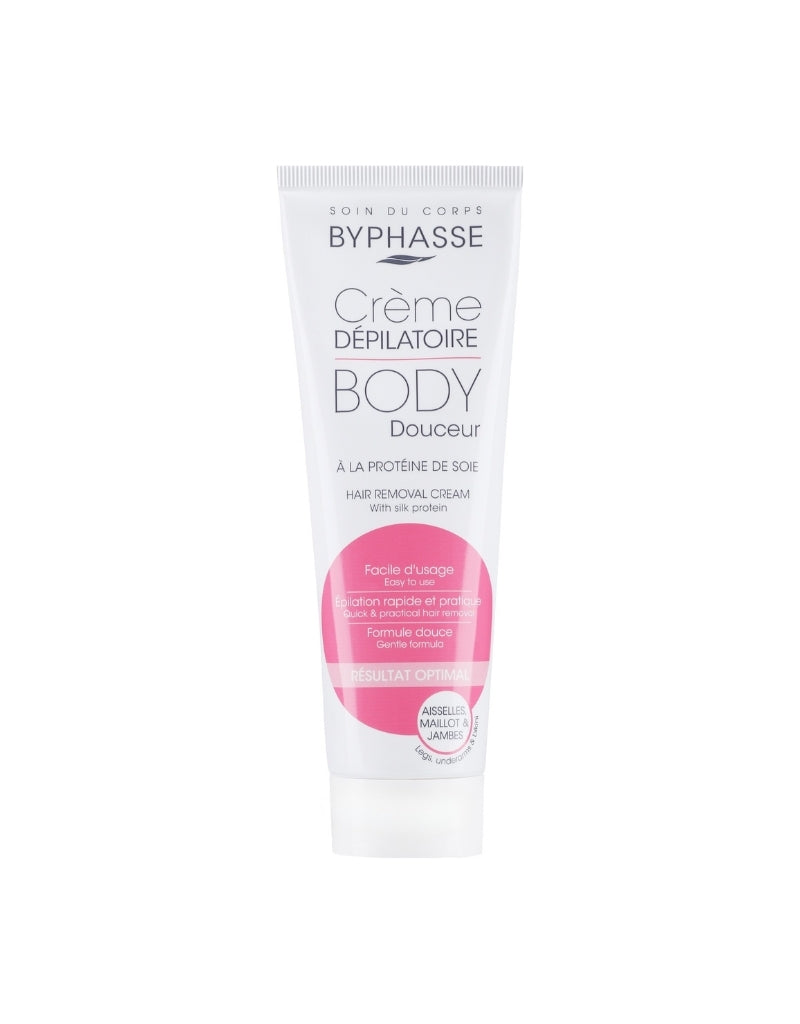 𝗕𝘆𝗽𝗵𝗮𝘀𝘀𝗲 Depilatory Cream With Aloe Vera Extract 125 ML