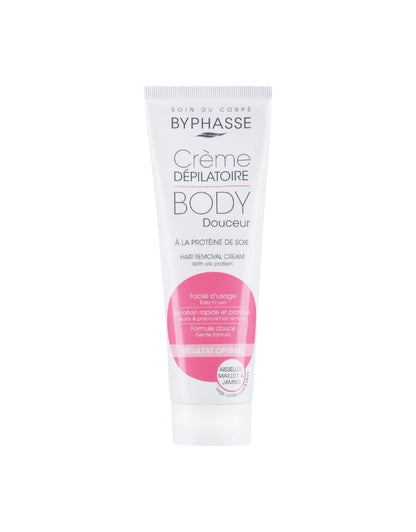 𝗕𝘆𝗽𝗵𝗮𝘀𝘀𝗲 Depilatory Cream With Aloe Vera Extract 125 ML