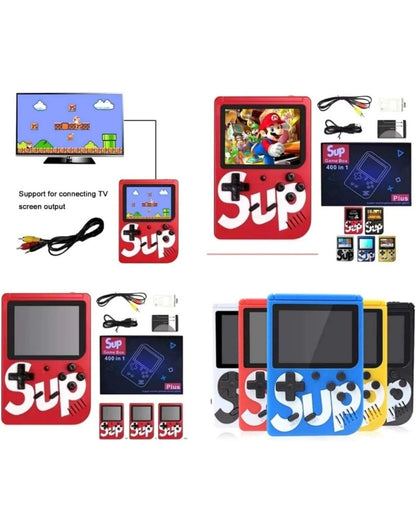SUP Game Box Plus 400 in 1 Retro Mini Gameboy Console