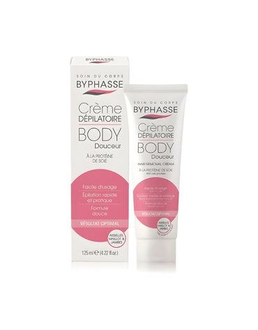 𝗕𝘆𝗽𝗵𝗮𝘀𝘀𝗲 Depilatory Cream With Aloe Vera Extract 125 ML