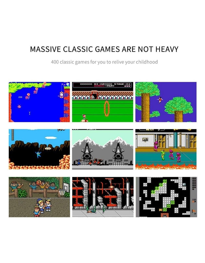 SUP Game Box Plus 400 in 1 Retro Mini Gameboy Console