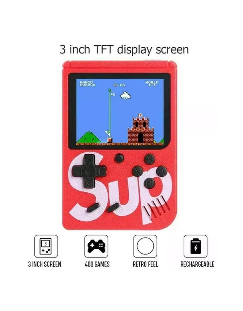 SUP Game Box Plus 400 in 1 Retro Mini Gameboy Console