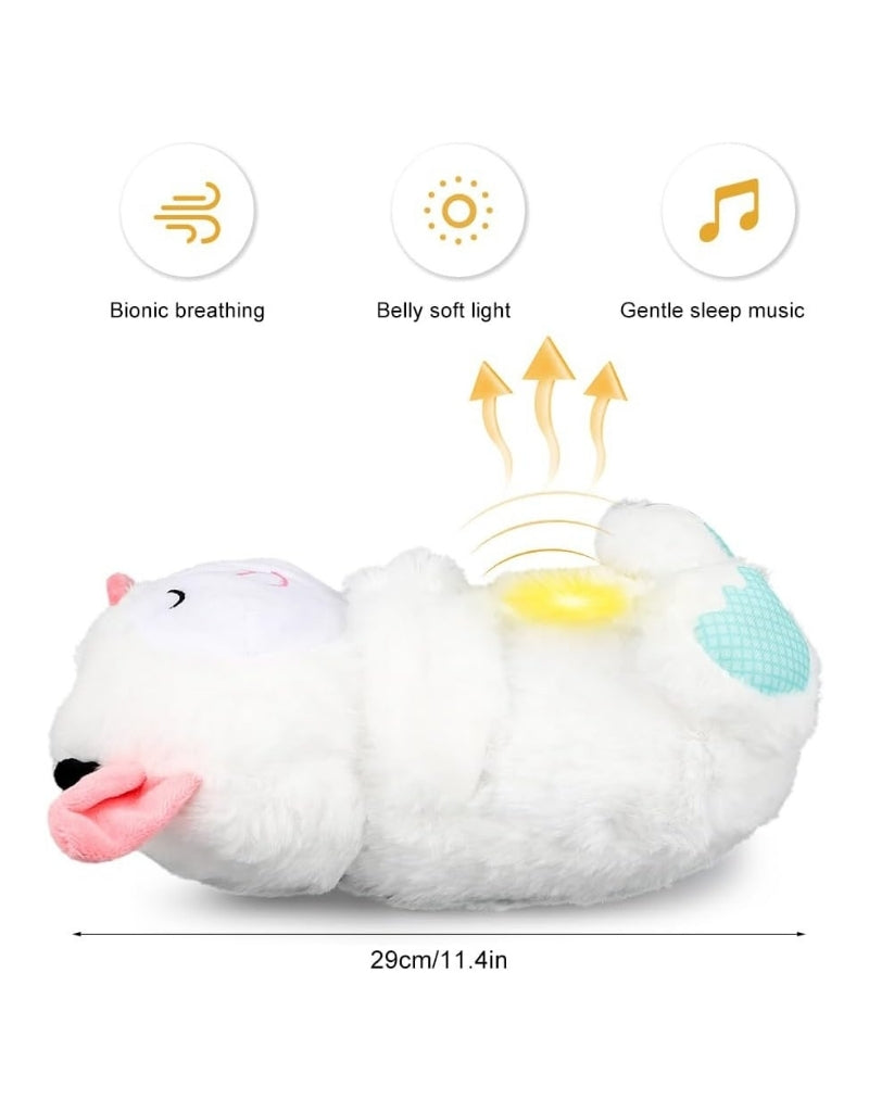 Cuddly Toy Slumber Sheep with Heartbeat