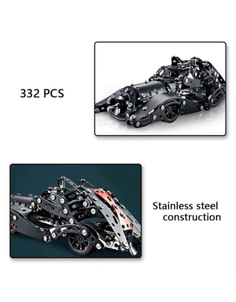 𝗛𝗼𝘁𝗪𝗵𝗲𝗲𝗹 332 PCS Metal Car Model Building Toys