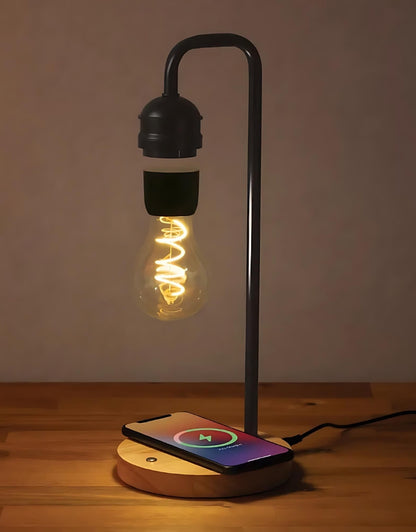 Mobile Phone Wireless Charging Magnetic Levitation Bulb