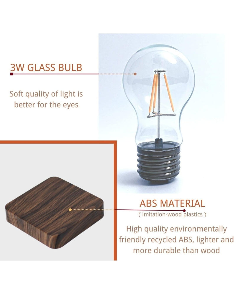 Self Electonics Levitating Light Bulb
