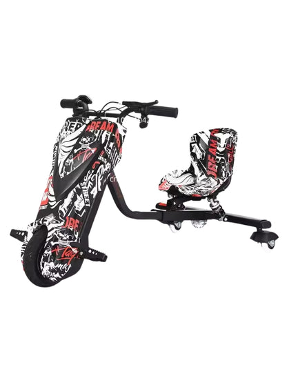 Tricycle 3 Wheels Electric Scooter LED Display 36V Fun Drifting For Kids & Adults