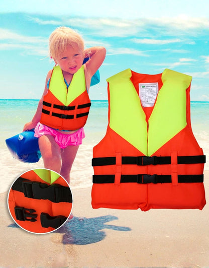Safe Life Vest for Kids 5-15 Years Boys Grils