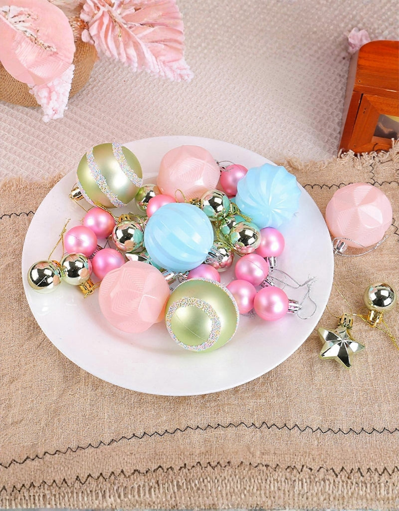 Set Of 45 PCS Candy Ornaments for Christmas Tree