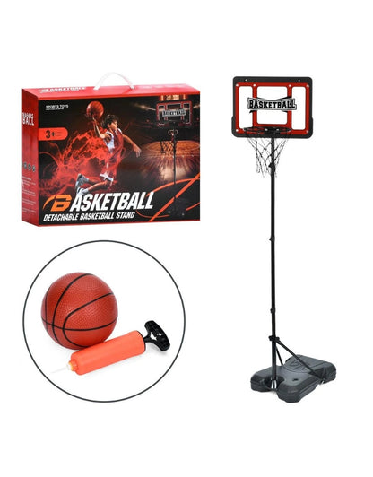Adjustable Height Basketball Toy with Stand 148-198 CM