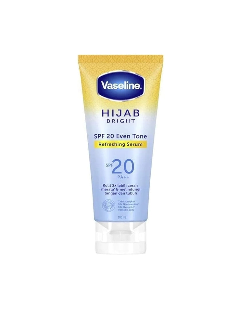 𝗩𝗮𝘀𝗲𝗹𝗶𝗻𝗲 Hijab Bright SPF20 Even Tone Refreshing Serum 180 ML