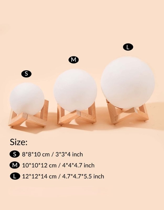 Moon Ball 880ml Fresher Essential Oil Diffuser LED Color Aroma Air Humidifier USB