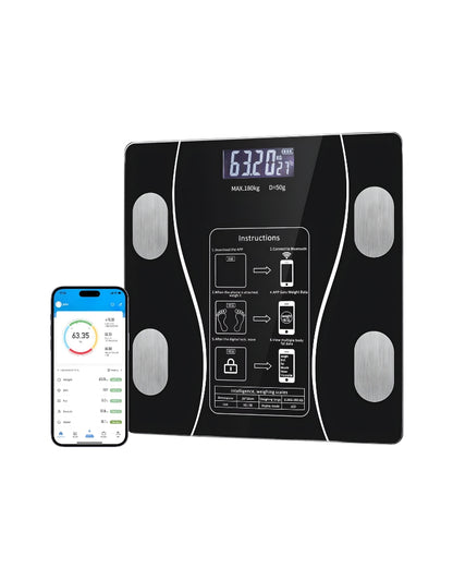 Digital Bathroom Scale Bluetooth Weighing Body Fat Balance