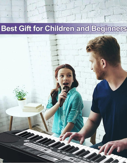 Piano 61 Key Keyboard Piano for Beginner & Professional